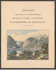 Seite 10 des Tafelbandes "Abbildungen der bey den Alterthumsgræbern zu Hallstatt aufgefunden Antiquitäten", Signatur 12.903 f